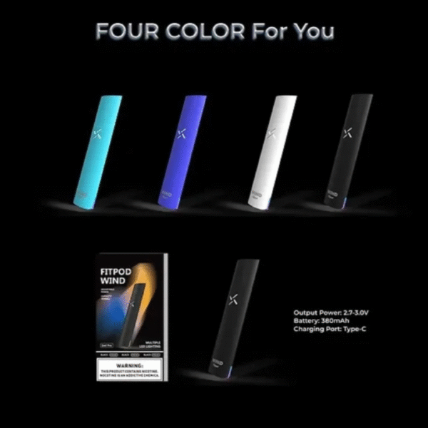 Fitpod Wind發光主機 通用一代拋棄式 Fitpod Wind 發光悅刻一代 Fitpod Wind發光主機氣流一代電子煙可調壓 一代電子煙 通用一代拋棄式 通用一代煙彈 通用一代主機 SP2一代主機 ILIA一代主機 TX主機 TOLE主機 蒸氣賣場